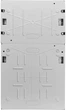Настінний корпус для силових розеток IDE STAR 2х18 модулів 728x418x147 мм, IP65 з шинами N та PE (CSN36PT/RR) - зображення 4