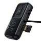 Автомобільний FM-трансмітер модулятор Baseus S-16 CCTM-E (MP3-програвач, 2 порти USB-A, швидка зарядка, виносний) - Чорний - зображення 3