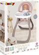 Krzesełko do karmienia Smoby Toys Baby Nurse Szaro/różowy (7600220370) - obraz 3