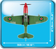 Klocki konstrukcyjne COBI Samolot BELL P-39Q Aerocobra 250 elementów (COBI-5547) (5902251055479) - obraz 6