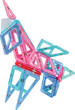 Klocki magnetyczne Magformers Princess Set 56 elementów (704003) (8809134368244) - obraz 4