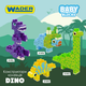 Klocki konstrukcyjne Wader Baby Blocks Dino Triceratops 23 elementy (41494 Wader) - obraz 4