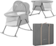 Люлька-гойдалка Kinderkraft Lovi Grey 3 в 1 (KKLLOVIGRY0000) (158788) - зображення 1