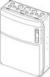 Настінний корпус для силових розеток IDE STAR 1х12 модулів 436x310x147 мм, IP65 з шинами N та PE (CSN12PT/RR) - зображення 15
