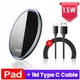 Бездротовий зарядний пристрій ESSAGER 15W quick charge QI - зображення 1