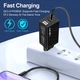Зарядное устройство GaN 65W PD Type-C / 20W QC3.0 USB-A - Черный - изображение 5