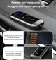 Автомобильный FM-трансмиттер Bluetooth-ресивер USB и AUX адаптер Yesido YAU32 Black - изображение 7