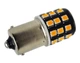 Светодиодная лампа с цоколем PY21W ba15s 1156 33SMD 2835 10-30V с драйвером Желтая (11610) - изображение 3