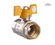 Кран шаровий Solomon ВВ PN40 15 1/2 газовий - зображення 2