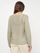 Пуловер женский Outhorn Sweater F009 OTHSS23TSWEF009-47S S Зеленый (5904698069231) - изображение 2