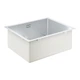 Кухонна мийка Grohe K700U 54x44, під стільницю, 1 чаша, матова, сталь (31574SD1) - изображение 4