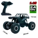 Машинка off-road кравлер на р/у 1:18 матовый черный Sulong Toys DD651739 - изображение 5