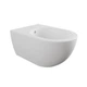Біде підвісне Flaminia APP 54x36 h27cm, Latte Milky white matt (AP218) (AP218LAT) - изображение 1