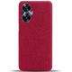 Защитный чехол KSQ Cloth Style для Realme C55 - Red - изображение 3