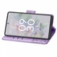 Чехол-книжка с рисунком UniCase Butterfly Pattern для Google Pixel 6a - Light Purple - изображение 5
