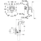 Комплект гігієнічного душу Grohe BauLoop з Tempesta-F, хром (UA2904200B) - зображення 4