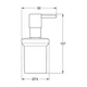 GROHE Дозатор рідкого мила Essentials (40394001) - зображення 7