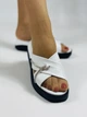 Женские шлепанцы Evromoda 39 Белый 3006 - изображение 3