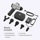 Аккумуляторный вибромассажер массажный пистолет Hyperice Hypervolt Bluetooth Percussion Massage Device - Silver - изображение 3