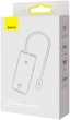 USB-хаб Baseus Lite Series 5-Port Type-C HUB Docking Station (Type-C to HDMI+3 х USB3.0+PD) Black (WKQX040001) - изображение 5