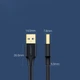 Кабель UGREEN US128 USB-A 3.0 Male to Male Cable 0.5m Black (10369) - изображение 8