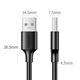Кабель UGREEN US102 USB 2.0 A Male to A Male Cable 1m Black (10309) - изображение 8