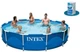 Семейный каркасный бассейн Intex круглый, 366 * 76 см, 6503 л синий (28210) - изображение 2