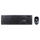 Беспроводная клавиатура с мышью XO KB-02 black - изображение 2