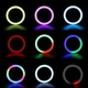 Кольцевая светодиодная LED RGB лампа 45см с штативом 2 метра и держателем для телефона селфи кольцо для блоггеров (кольцевой свет) - изображение 13