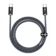 Дата-кабель для зарядки Baseus CALD000216 Dynamic Series Fast Charging Type-C to Type-C 100W, 1 м, Slate Gray - изображение 1