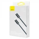 Дата-кабель для зарядки Baseus CALD000216 Dynamic Series Fast Charging Type-C to Type-C 100W, 1 м, Slate Gray - изображение 3