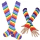Гетры Руки+Ноги Home Socks 35-40 Радужные Фиолетовые - изображение 1