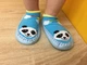 Укорочені чешки-шкарпетки Home Socks 12 см Ведмедик - зображення 1