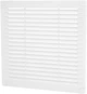 Решетка вентиляционная накладная пластиковая с сеткой AirRoxy 200x200 white белая 02-319 - изображение 2