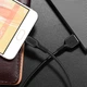 Кабель Hoco X20 USB to MicroUSB 2m чорний - зображення 5