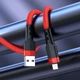 Кабель Borofone BU35 USB to Lightning 1.2m красный - изображение 2