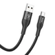 Кабель Hoco X72 USB to Type-C 1m чорний - зображення 1