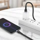 Кабель Borofone BU35 USB to MicroUSB 1.2m черный - изображение 2