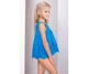 96426 turquoise Сукня-туніка для дівчинки 36 - изображение 2
