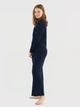 Піжама (кофта + штани) жіноча великих розмірів U.S. Polo Assn 16818 XL Navy (8680557381177) - зображення 2