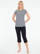 Пижама (футболка + штаны) женская хлопковая U.S. Polo Assn 16866 L Navy (8680557397482) - изображение 1