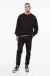 Світшот H&M Loose Fit XXXL чорний 0970818001 - изображение 2