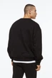 Світшот H&M Loose Fit XXXL чорний 0970818001 - изображение 3