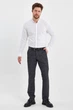 Брюки Trend Collection 3452 Темно-серый+клетка 31 - изображение 7