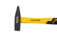 Молоток слюсарний MASTERTOOL 500 г HRC50 рукоятка фібергласова 300 мм 02-0905 - зображення 2
