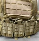 Плитоноска с подсумками Attack Tactical, цвет – Койот, система MOLLE с подсумками, plate carrier molle placard - изображение 3
