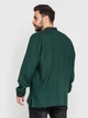 Вышиванка мужская Narodnyy butik Дубок изумрудный лен 2002.1 52 - изображение 2