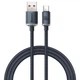 Кабель USB - Type-C Baseus Crystal Shine Series Fast Charging Data Cable 100W 2.0м черный (CAJY000501) - изображение 1