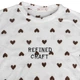 Жіноча тепла піжама Lesko Heart Brown 2XL домашній костюм - зображення 7