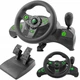 Игровой руль с педалями и коробкой передач для ПК вибрация Esperanza EGW102 черный - изображение 1